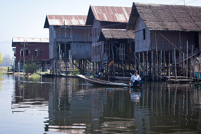 Photo of a rural area of Myanmar