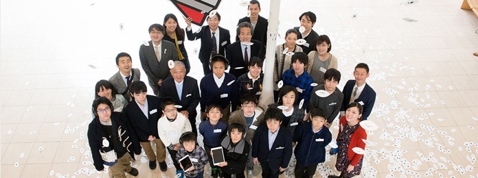 1期生オープニングセレモニーでの集合写真