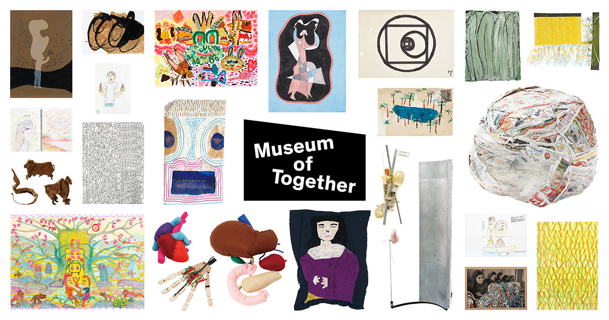 Photo of several items featured in the exhibition