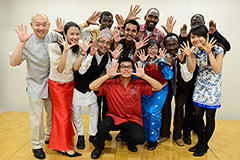 Group photo of scholarship recipients