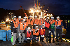 Group photo of research program participants
