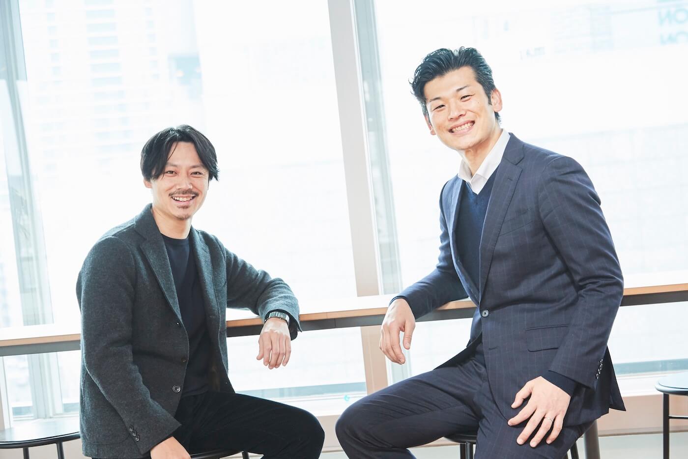 写真:左から池田信太郎さん、東俊介さん