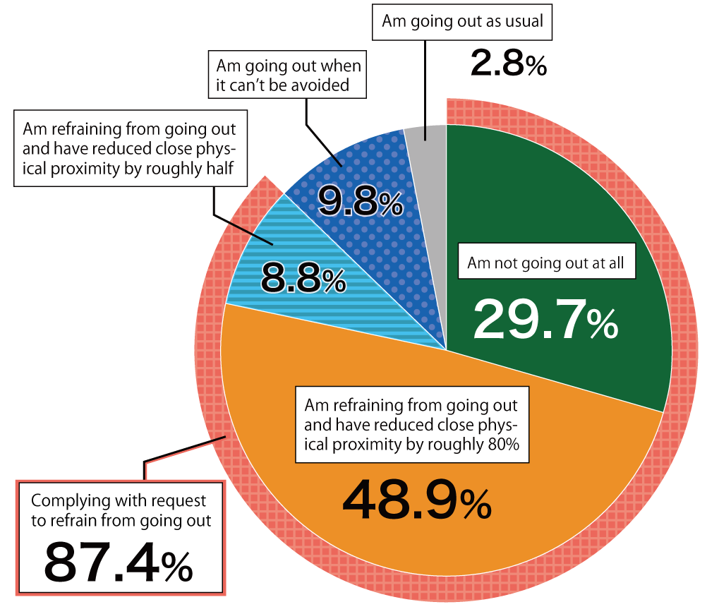 Pie chart showing results from Awareness Survey of 18-Year-Olds.