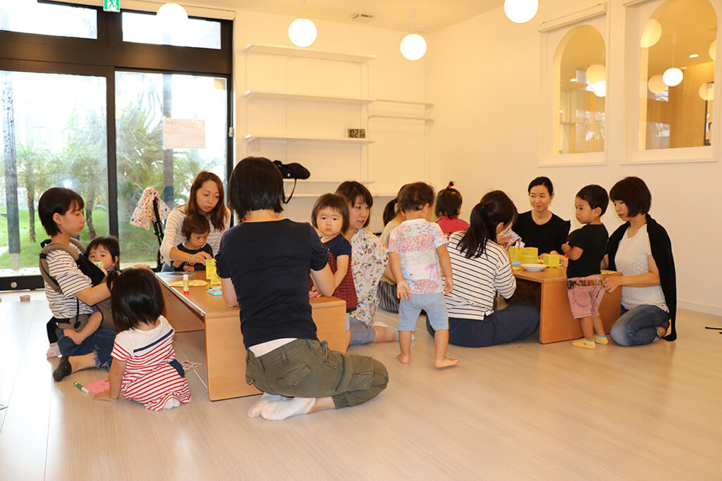 写真：地域の子どもとの交流イベント