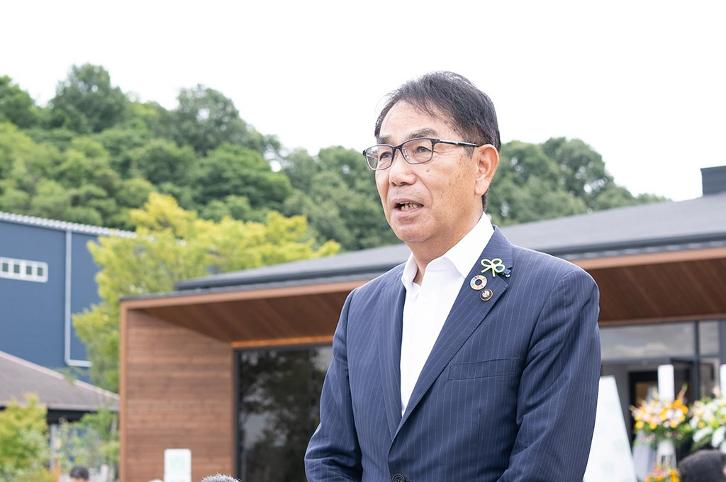 写真：尾道市長 平谷 祐宏氏