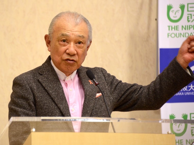 写真：日本財団 会長 笹川陽平