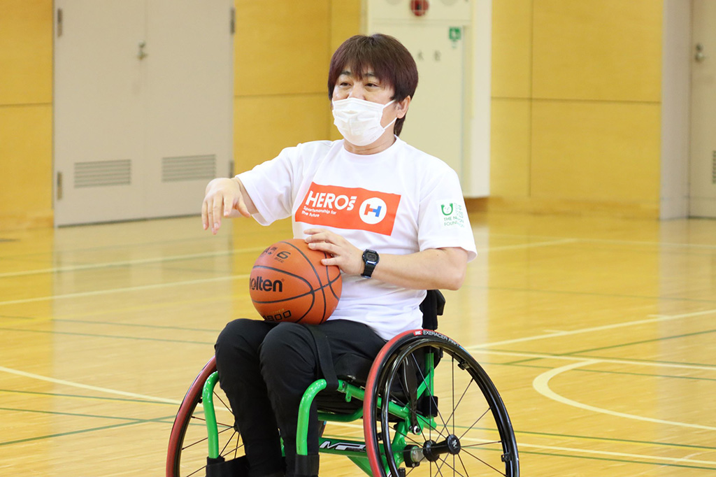 写真：元車いすバスケ日本代表の根木慎志さん