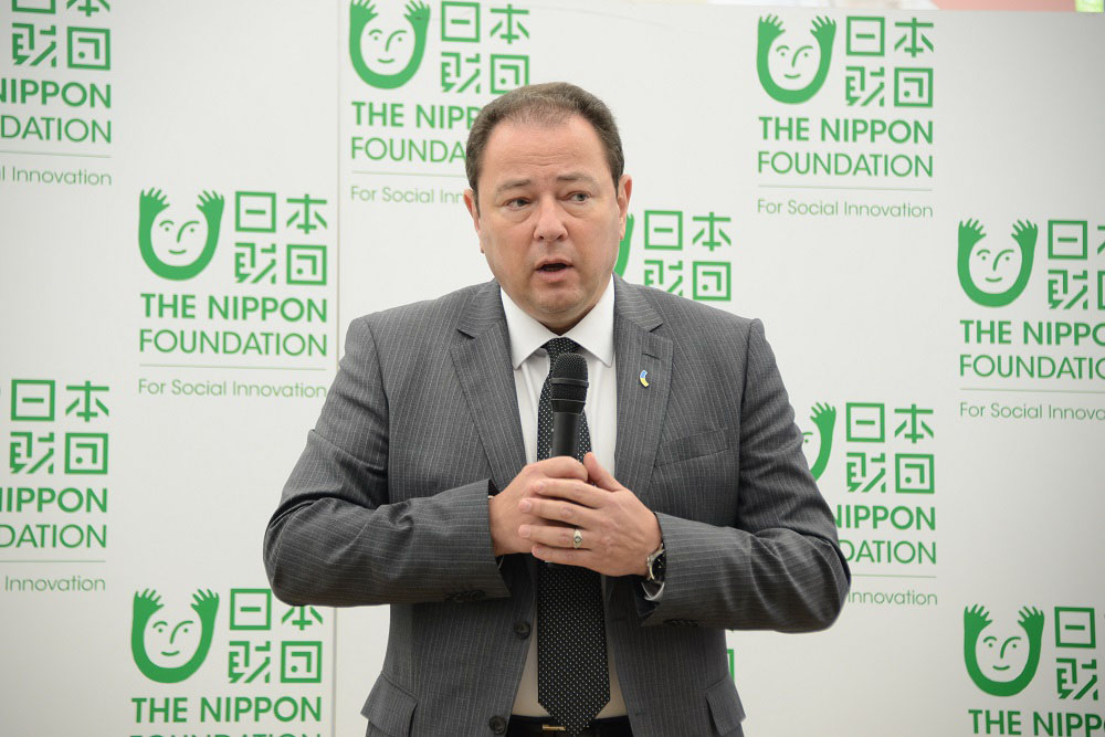Photo of Ukrainian Ambassador to Japan Sergiy Korsunsky