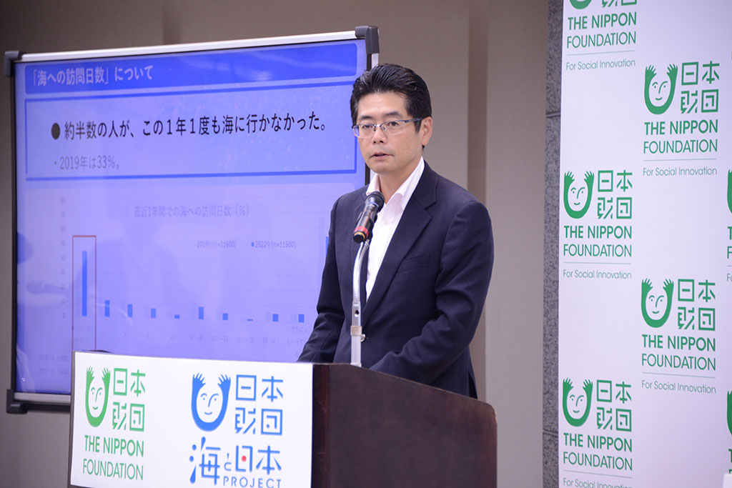 Photo of The Nippon Foundation Executive Director Mitsuyuki Unno