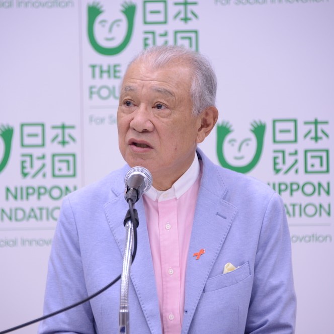 Photo of Yohei Sasakawa, Chairman, The Nippon Foundation