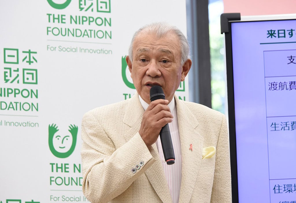 写真:笹川陽平
