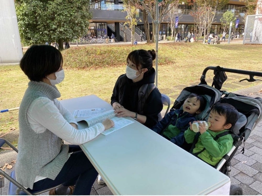 写真：ピアサポート体験会の様子