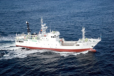 Photo of the training vessel