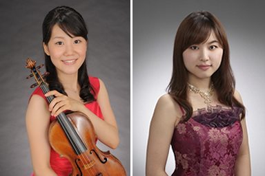 写真:左から小形 響、石平 彩香