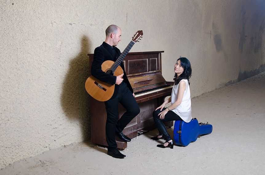 写真:左からDuncan Gardiner、増田摂