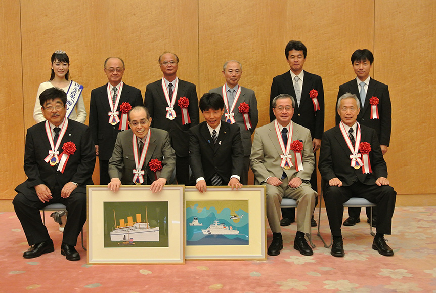 写真:表彰式出席者のみなさん