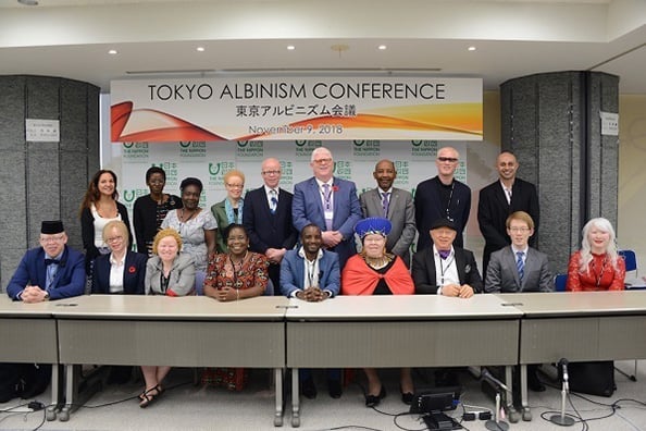 写真:「東京アルビニズム会議」参加者たちの記念写真