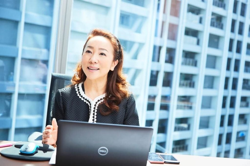 写真:セガサミーグループがダイバーシティ&インクルージョンに取り組む思いについて話す一木さん