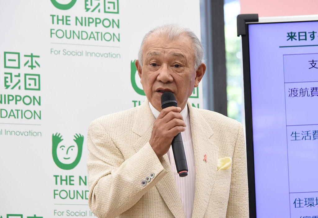 写真:笹川陽平