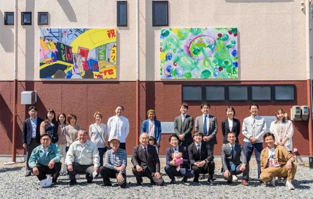 画像:なみえアートプロジェクトメンバーの集合写真