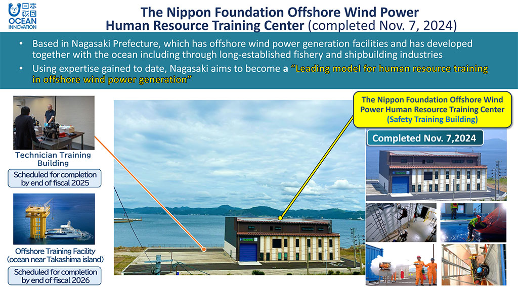 The Nippon Foundation Offshore Wind Power Human Resource Training Center