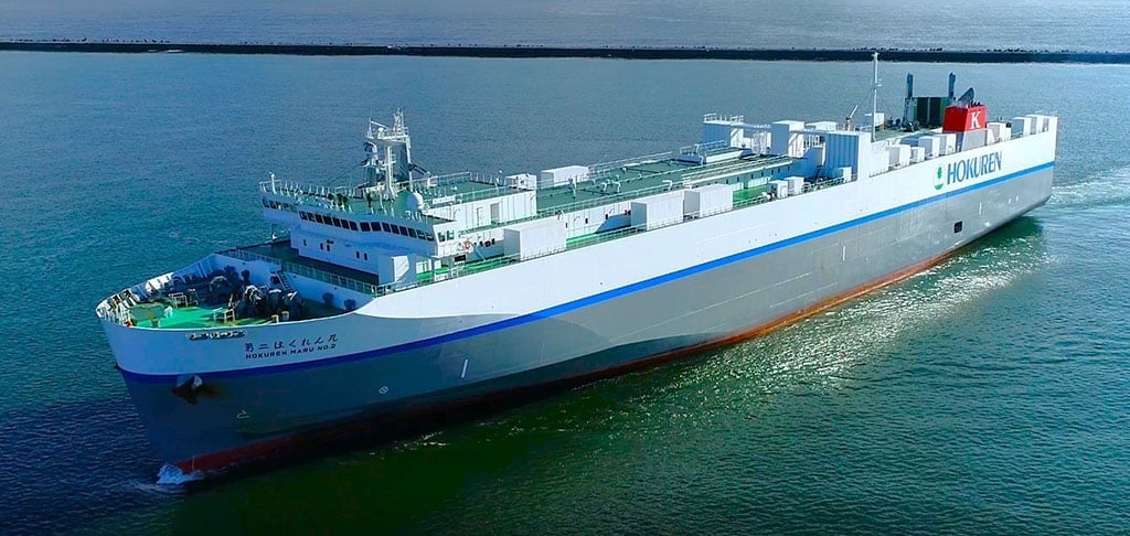 写真：Ro-Ro船「第二ほくれん丸」