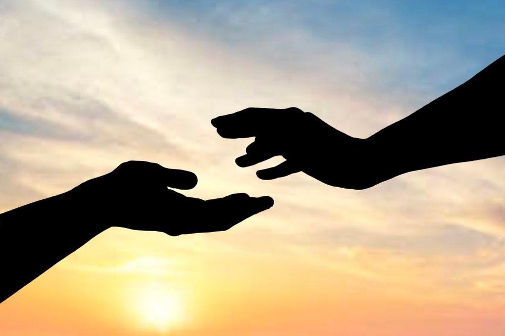 手を差し伸べるイメージ画像