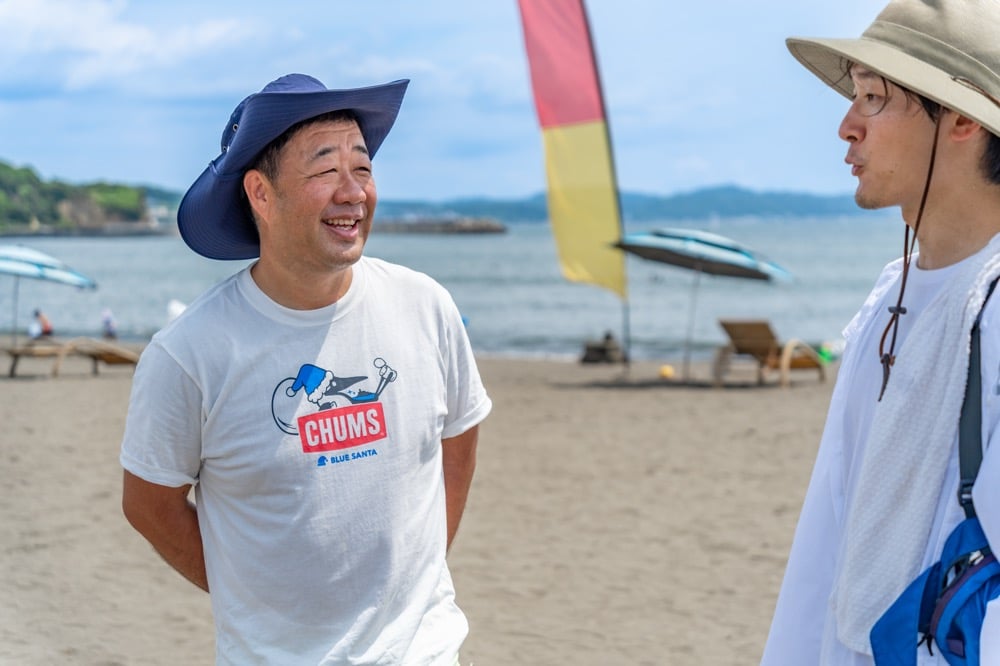 古澤さんへインタビュー中